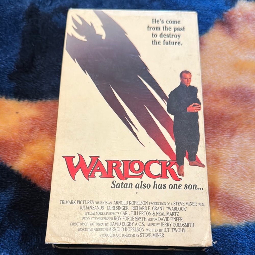 Warlock VHS Tape